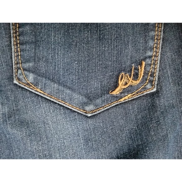 Express Stella Size 4 Blue Denim Skinny Low Rise Regular Fit Women's Jeans - Picture 13 of 16